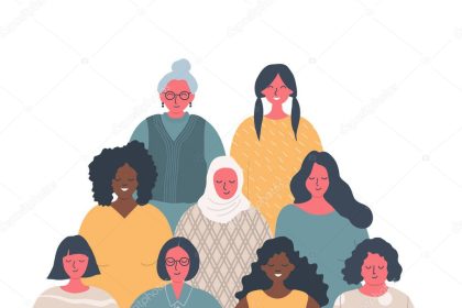 depositphotos 439896696 stock illustration women community female solidarity international